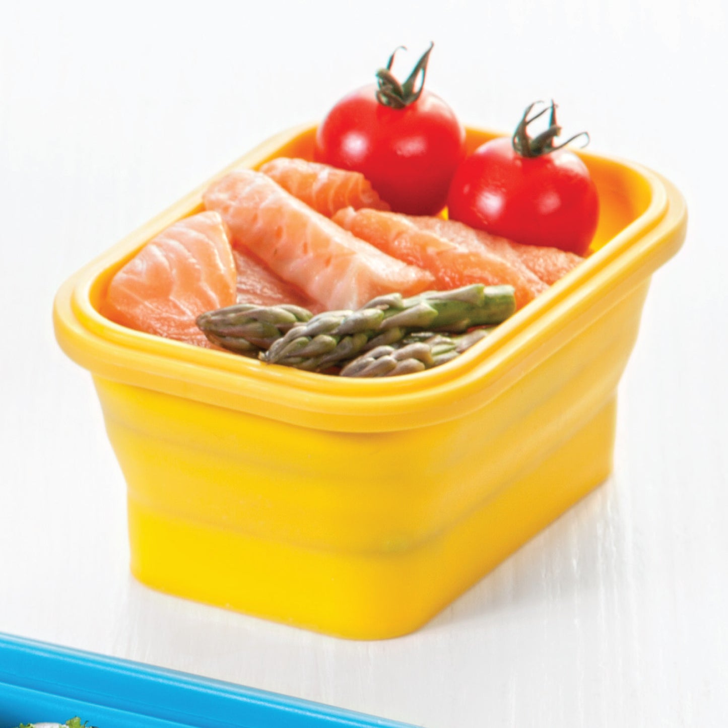 Flat Stacks Food Storage Container Set (3 Snack Size)