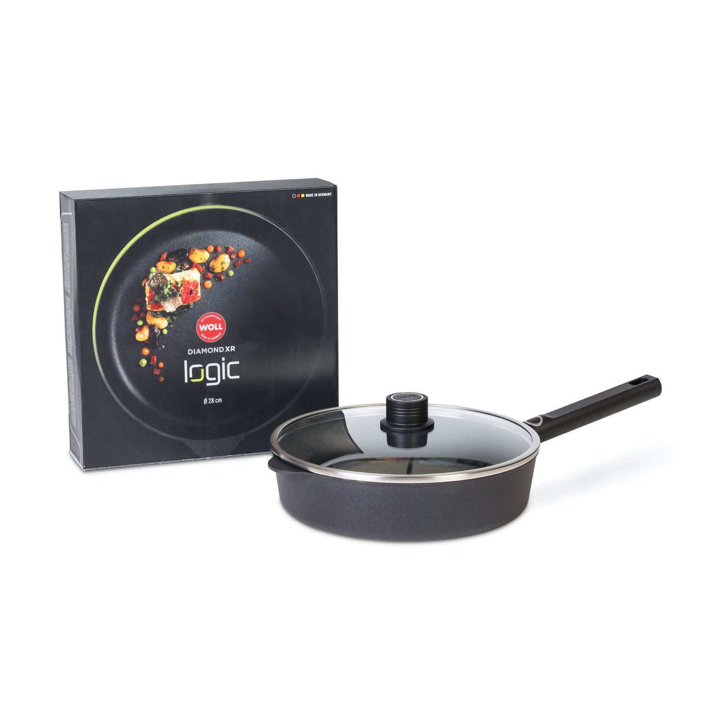 WOLL DIAMOND XR LOGIC SAUTE PAN SET W/FREE GIFT