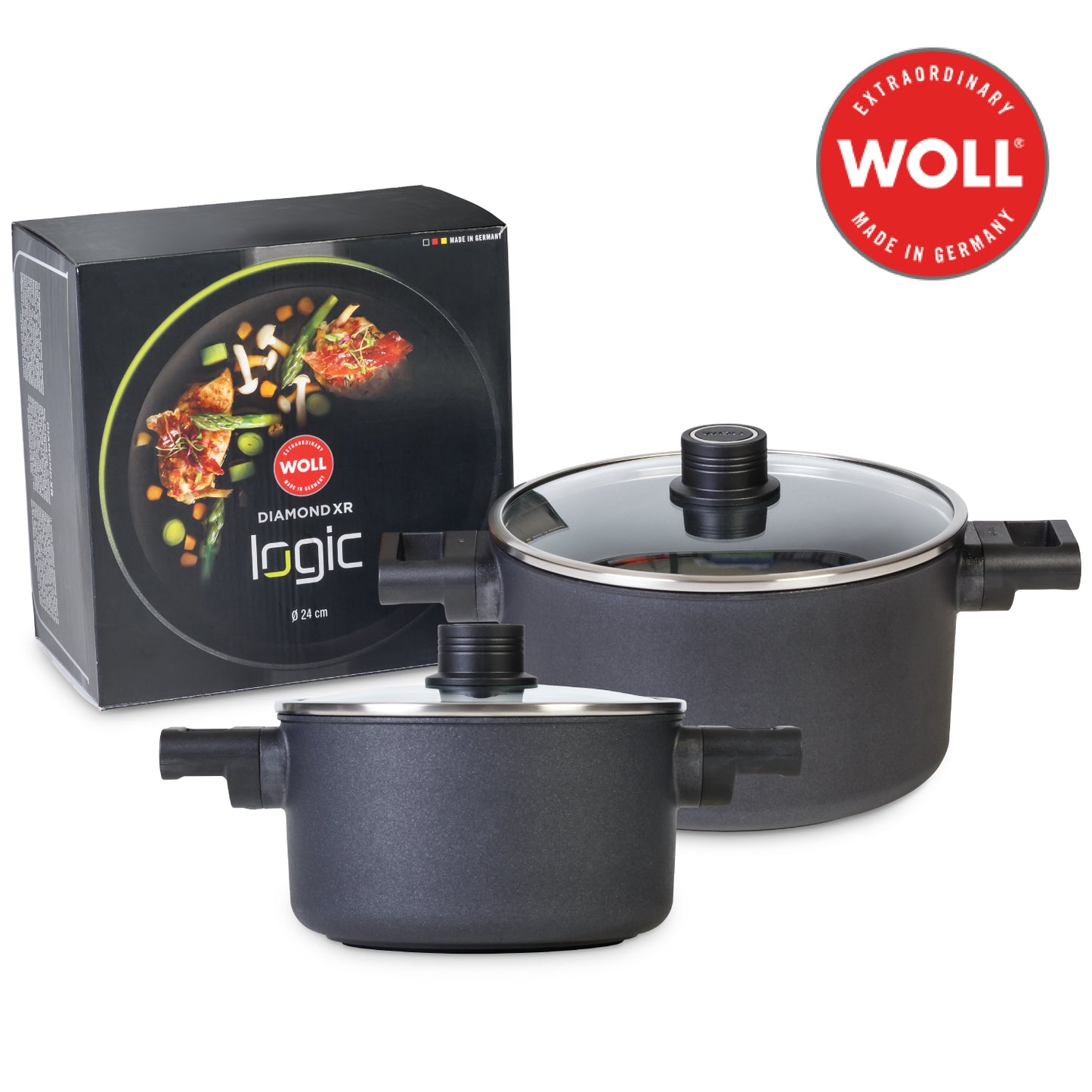 WOLL DIAMOND XR LOGIC POT SET W/FREE GIFT