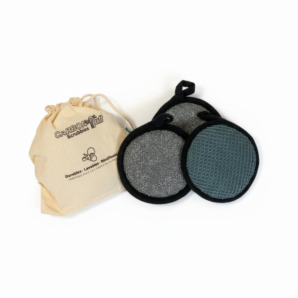 CARBON Tuff Scrubbies 3 - Pack by Ocean Canada