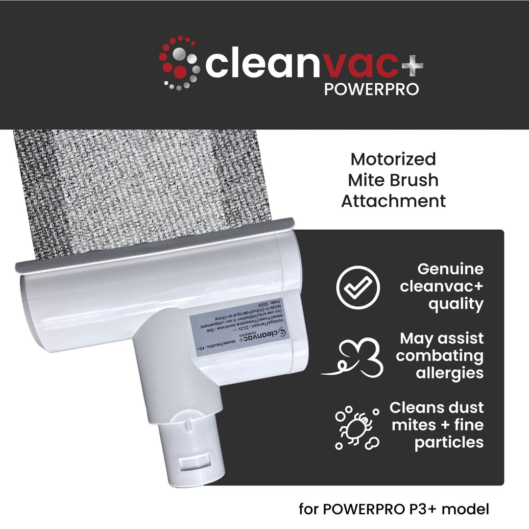 Cleanvac+ POWERPRO Motorized Mini Mite Brush by Ocean Canada