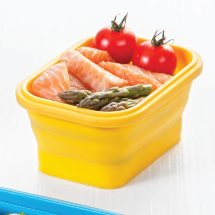 Flat Stacks Food Storage Container Set (3 Snack Size) by Ocean Canada