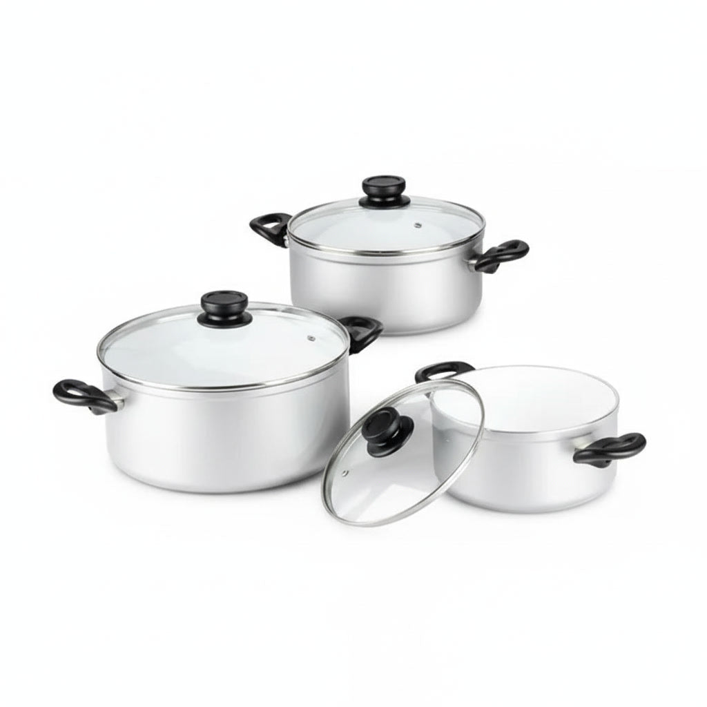 Smart Living Ceramic Pots Set of 3 by Ocean Canada