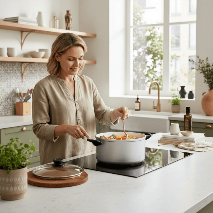 Smart Living Ceramic Pots Set of 3 by Ocean Canada