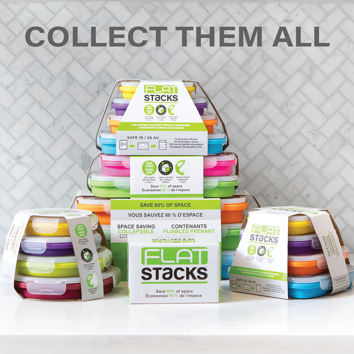 Large flat on sale storage containers