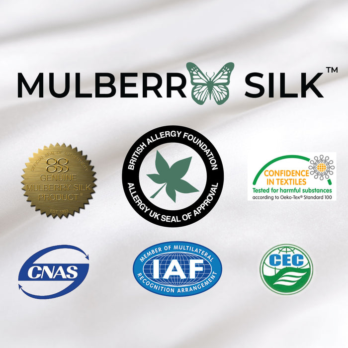 Mulberry Silk™ Mattress Pad + Pillow Protectors