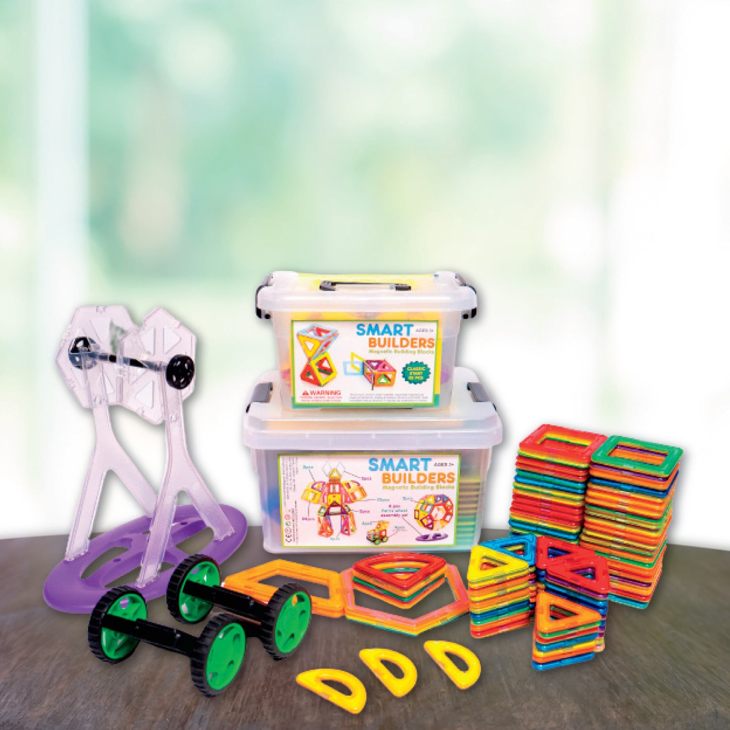 Smart Builders Toy Sets Package