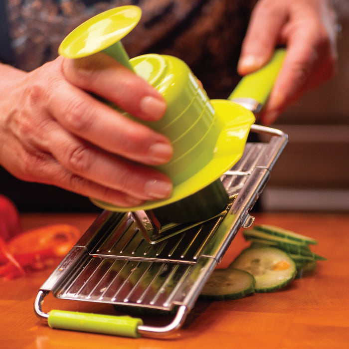 Safe Mandoline Slicer for Kitchen Professional Cucumber Veggie