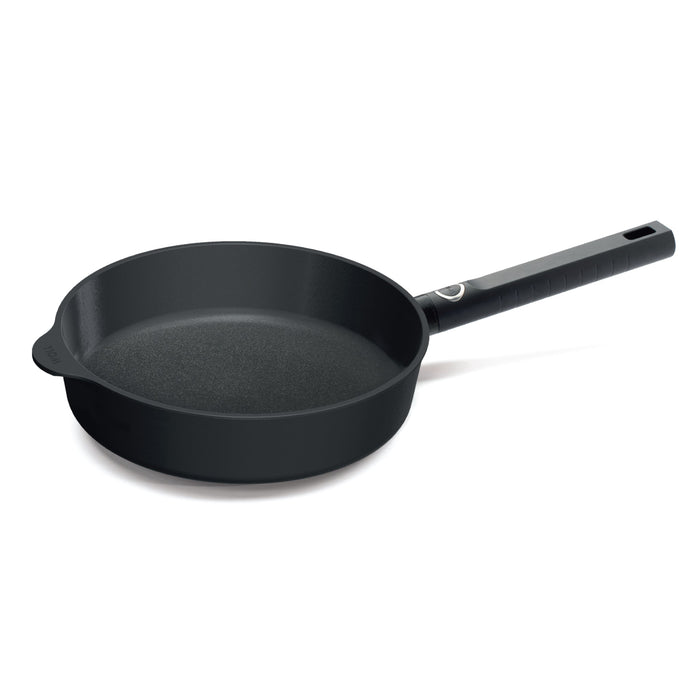 WOLL DIAMOND XR LOGIC 9.5 SAUTE PAN + GLASS LID W/SS TRIM