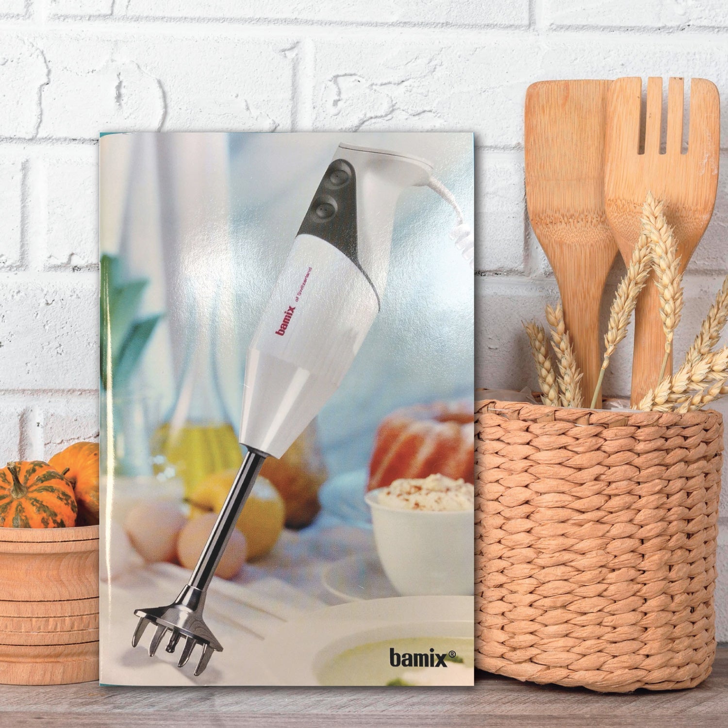 Bamiki The Original bamix - Puree, Blend, Chop, Mix-150W Motor Guarantee