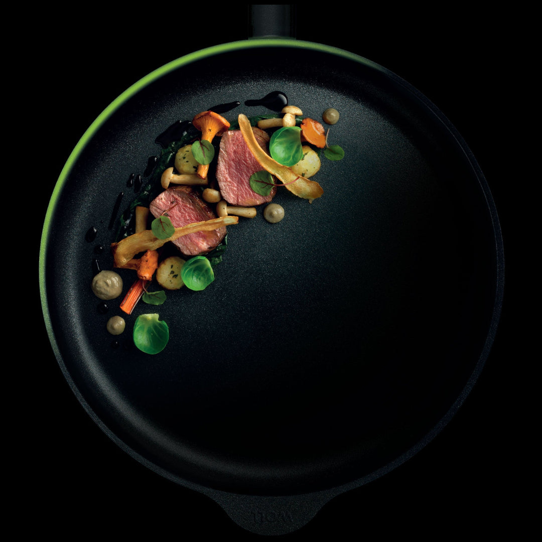 WOLL DIAMOND XR LOGIC 11" SAUTE PAN + GLASS LID W/SS TRIM by Ocean Canada