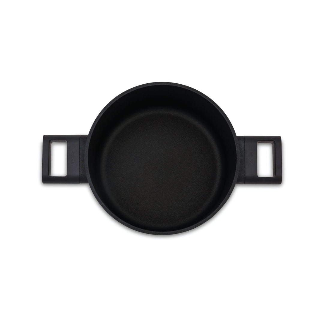 WOLL DIAMOND XR LOGIC 8" POT + GLASS LID W/SS TRIM by Ocean Canada