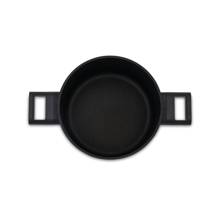 WOLL DIAMOND XR LOGIC 8" POT + GLASS LID W/SS TRIM by Ocean Canada